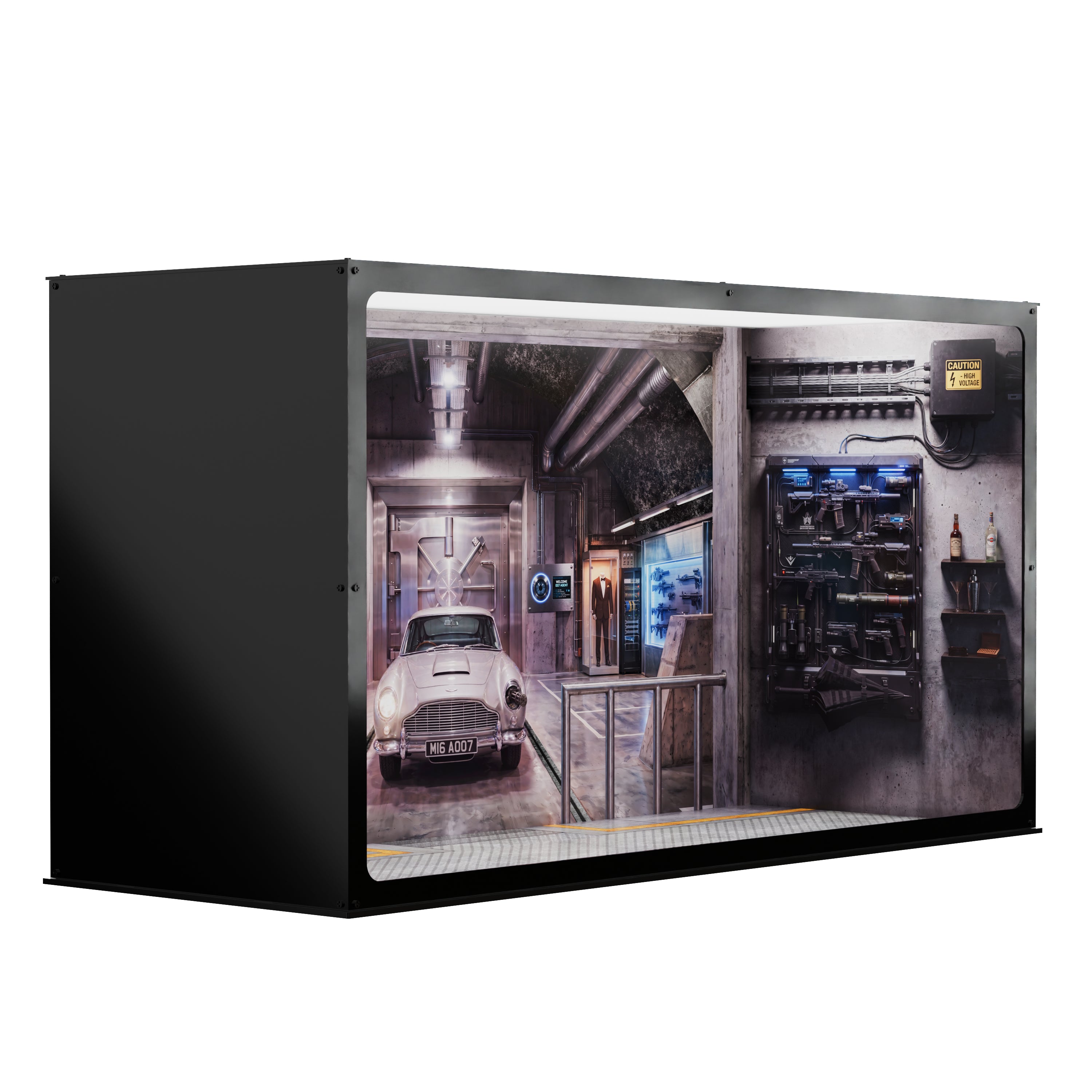 Infinity Display Case - James Bond - MI6
