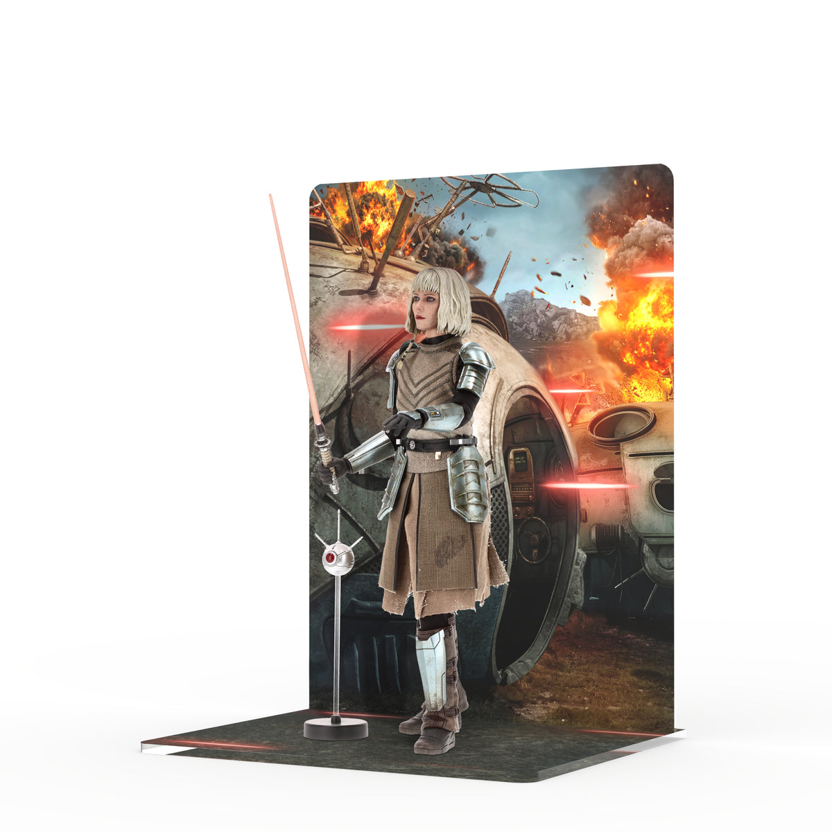 Shin Hati Printed Display Stand