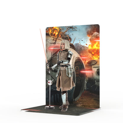 Shin Hati Printed Display Stand
