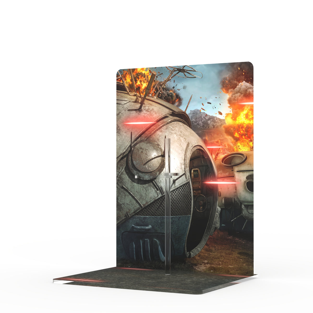Shin Hati Printed Display Stand
