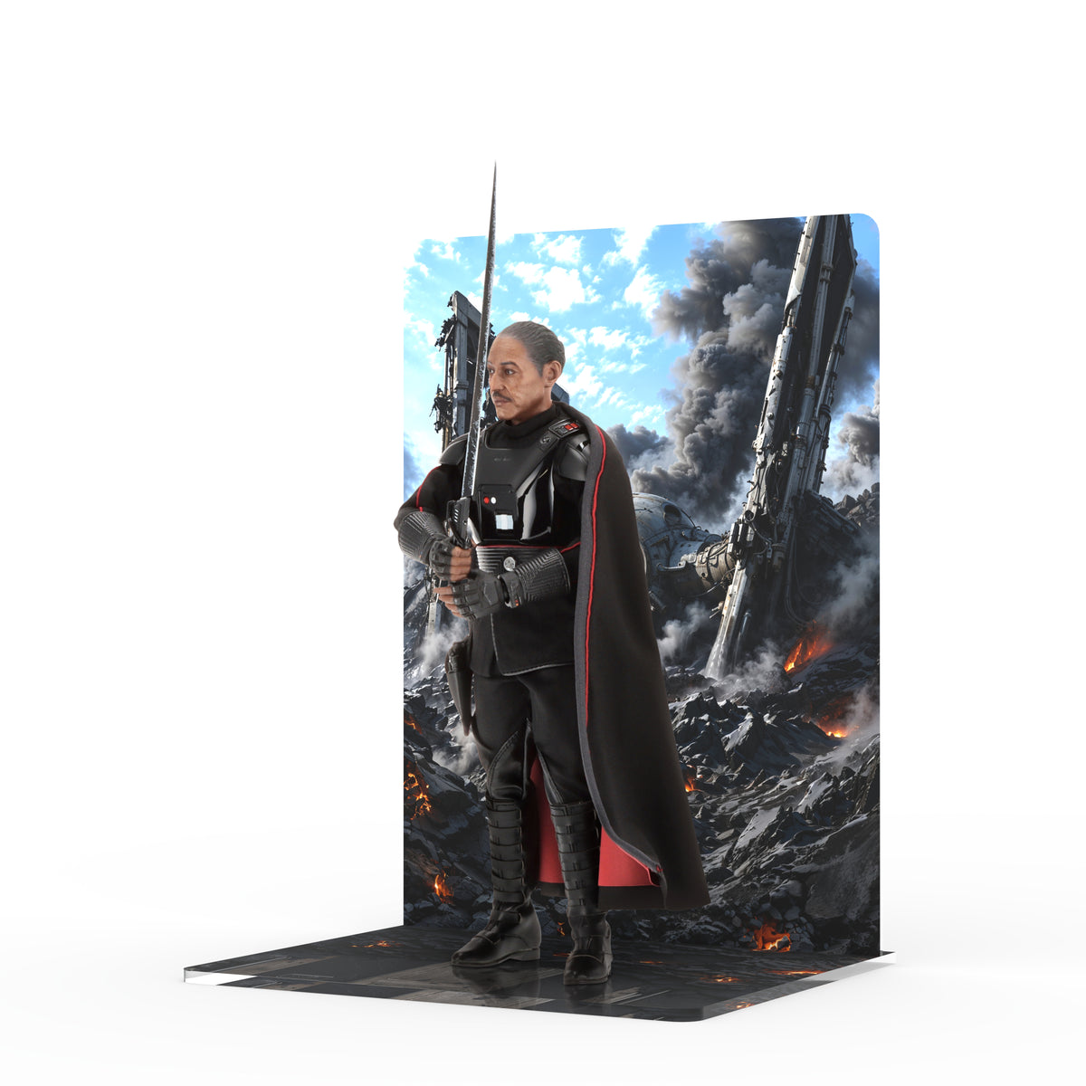 Moff Gideon Printed Display Stand