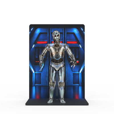 0-0-0 - Printed Display Stand