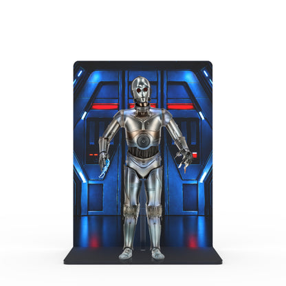 0-0-0 - Printed Display Stand
