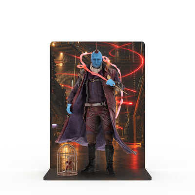 Hot Toys MMS436 - Yondu - Printed Display Stand