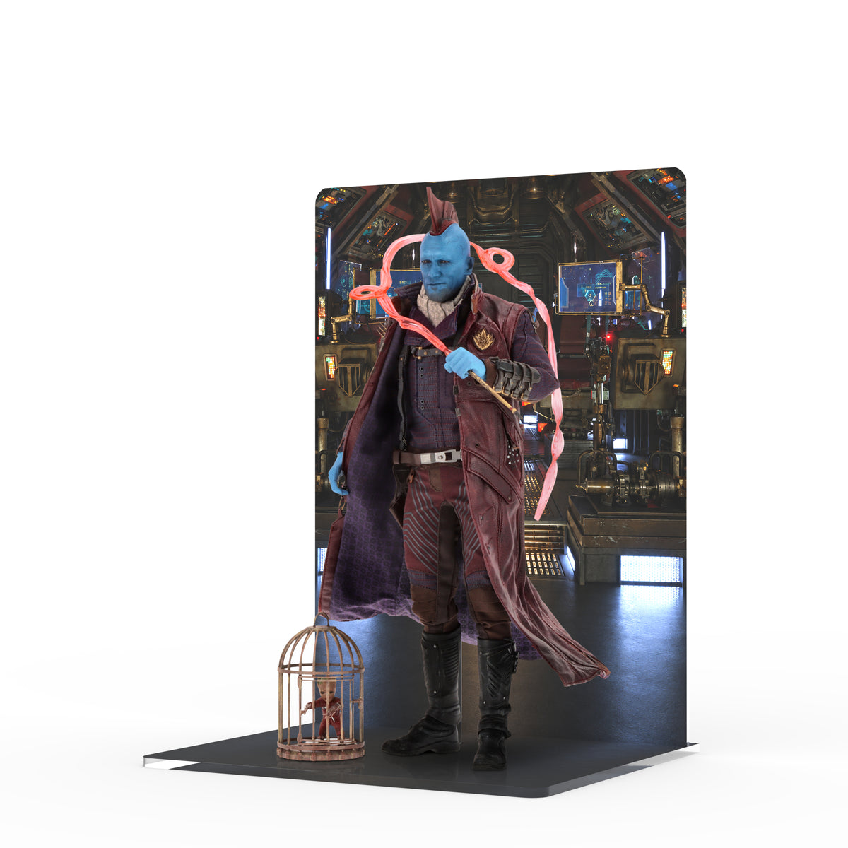 Hot Toys MMS436 - Yondu - Printed Display Stand