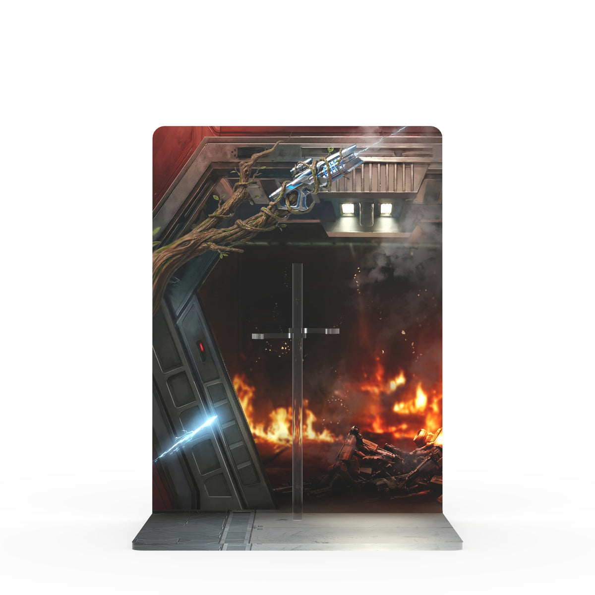 Nebula Printed Display Stand