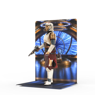 Hot Toys TMS120 - Captain Enoch - Printed Display Stand