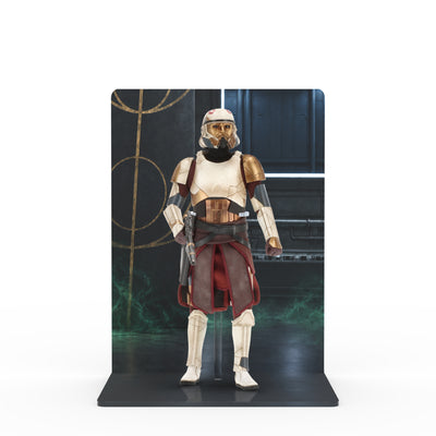 Hot Toys TMS120 - Captain Enoch - Printed Display Stand