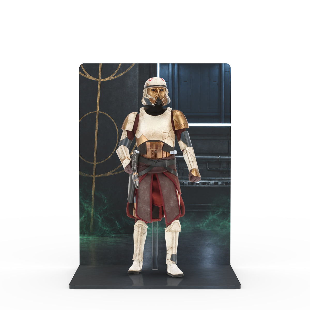 Hot Toys TMS120 - Captain Enoch - Printed Display Stand