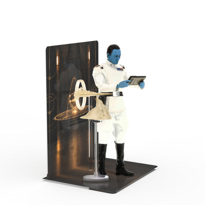 Hot Toys TMS116 - Grand Admiral Thrawn - Printed Display Stand