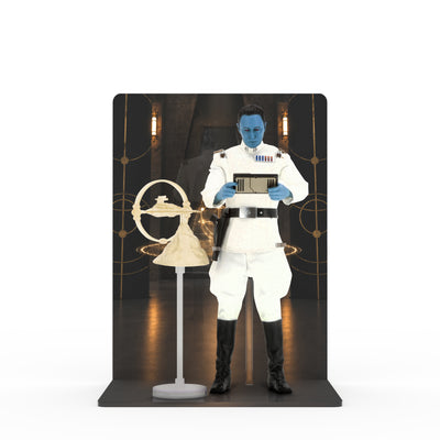 Hot Toys TMS116 - Grand Admiral Thrawn - Printed Display Stand