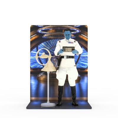 Hot Toys TMS116 - Grand Admiral Thrawn - Printed Display Stand
