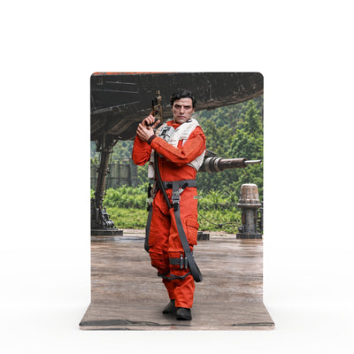 Hot Toys MMS806 - Poe Dameron - Printed Display Stand