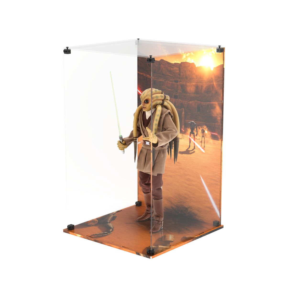 Display Case for Hot Toys MMS751 - Kit Fisto