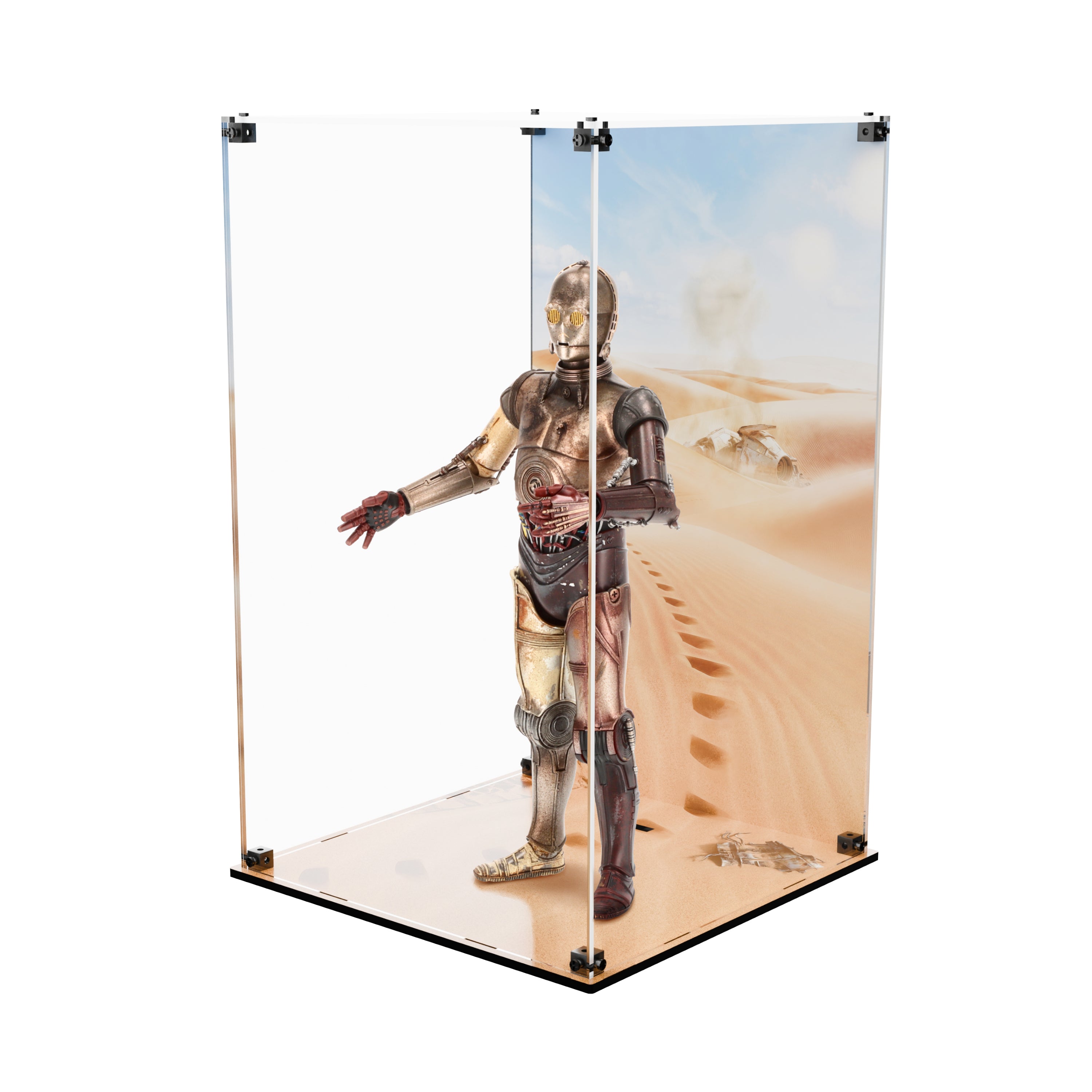 Display Case for Hot Toys MMS650D46 Star Wars - C-3PO