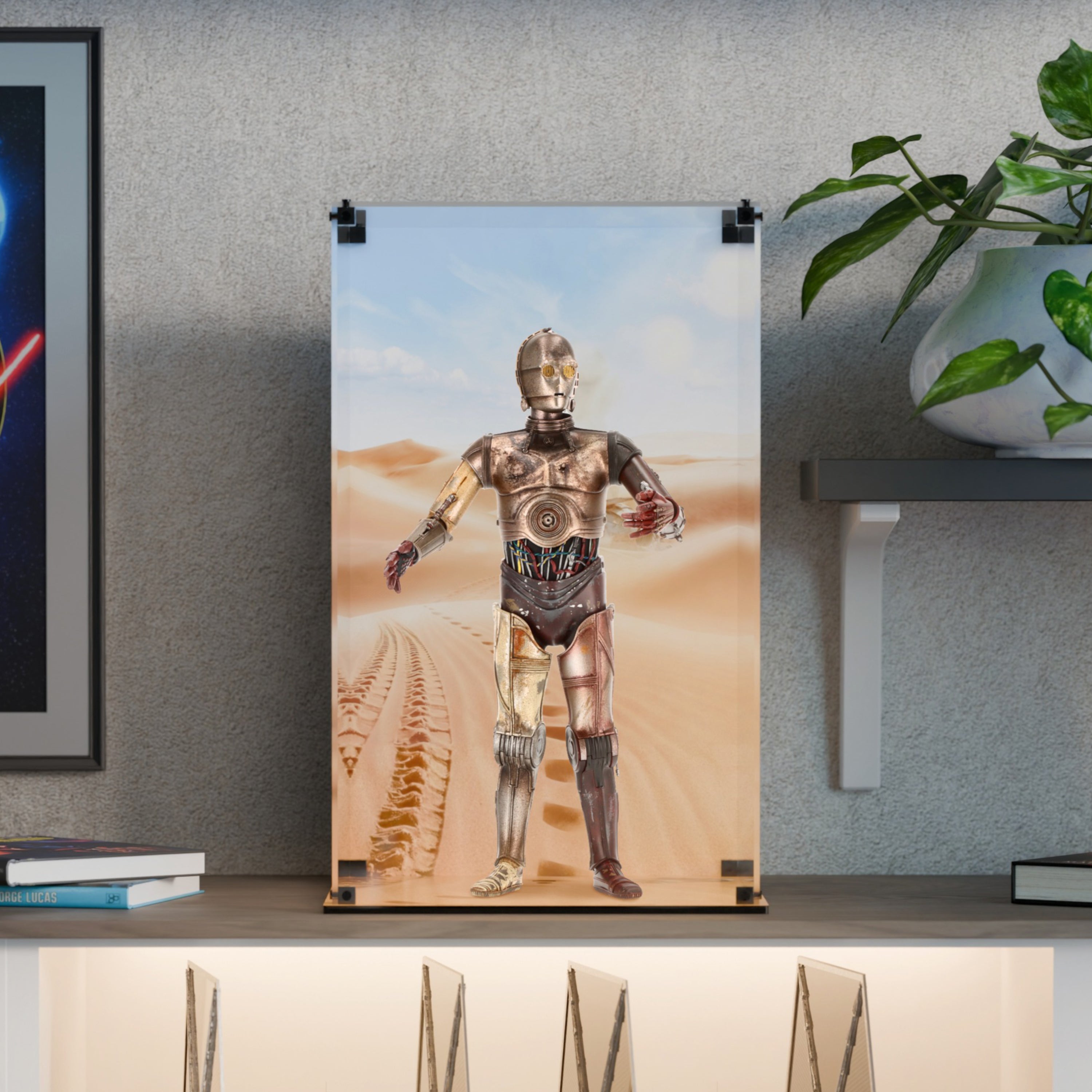 Display Case for Hot Toys MMS650D46 Star Wars - C-3PO