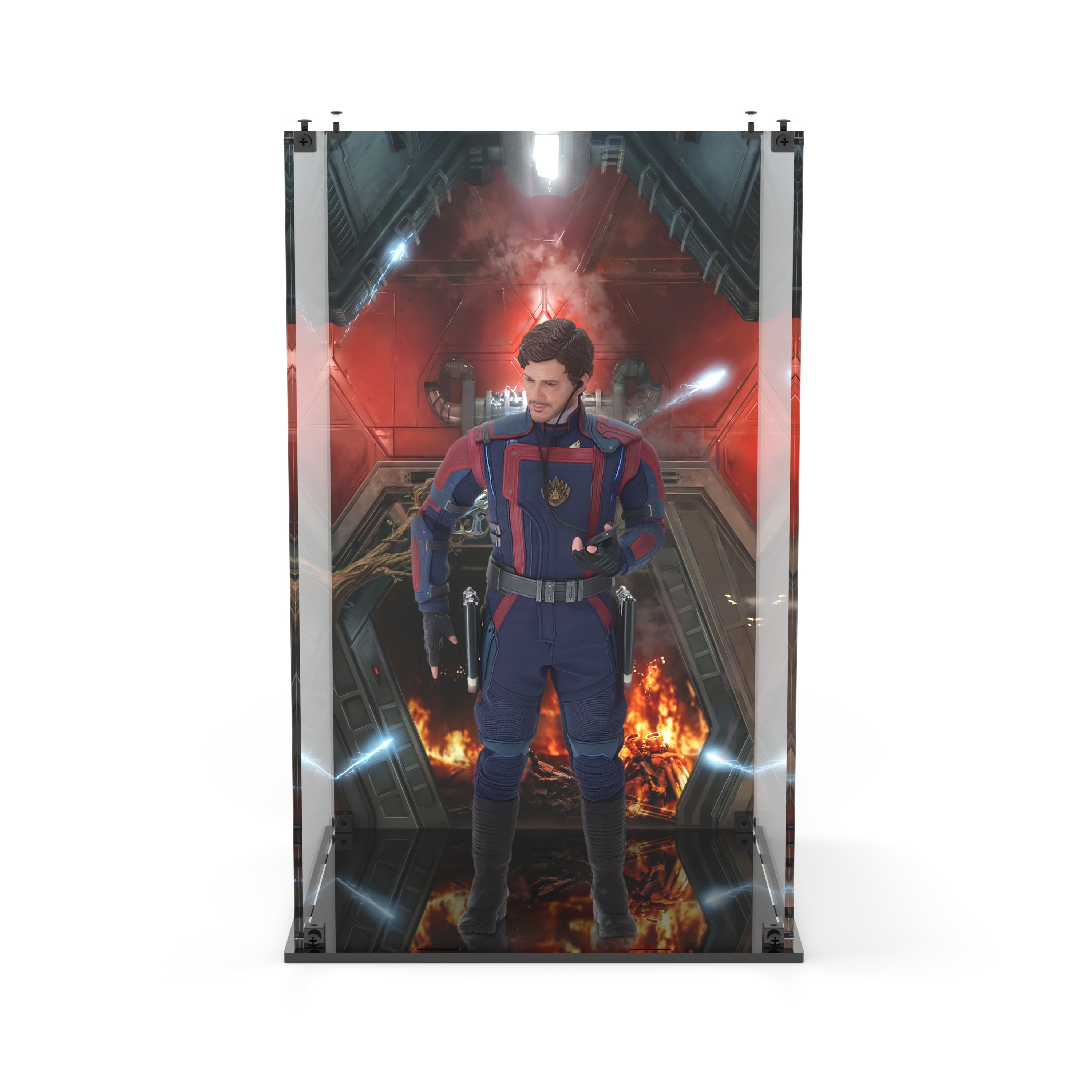 Display Case for Hot Toys MMS709 - Star-Lord