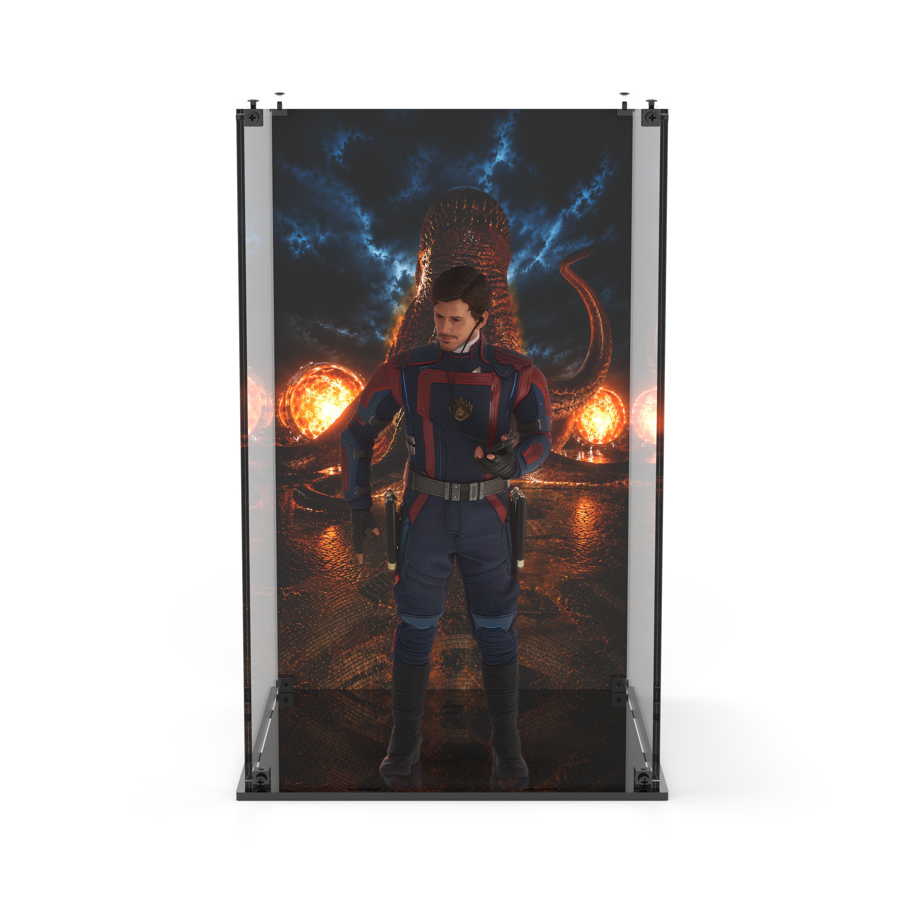 Display Case for Hot Toys MMS709 - Star-Lord