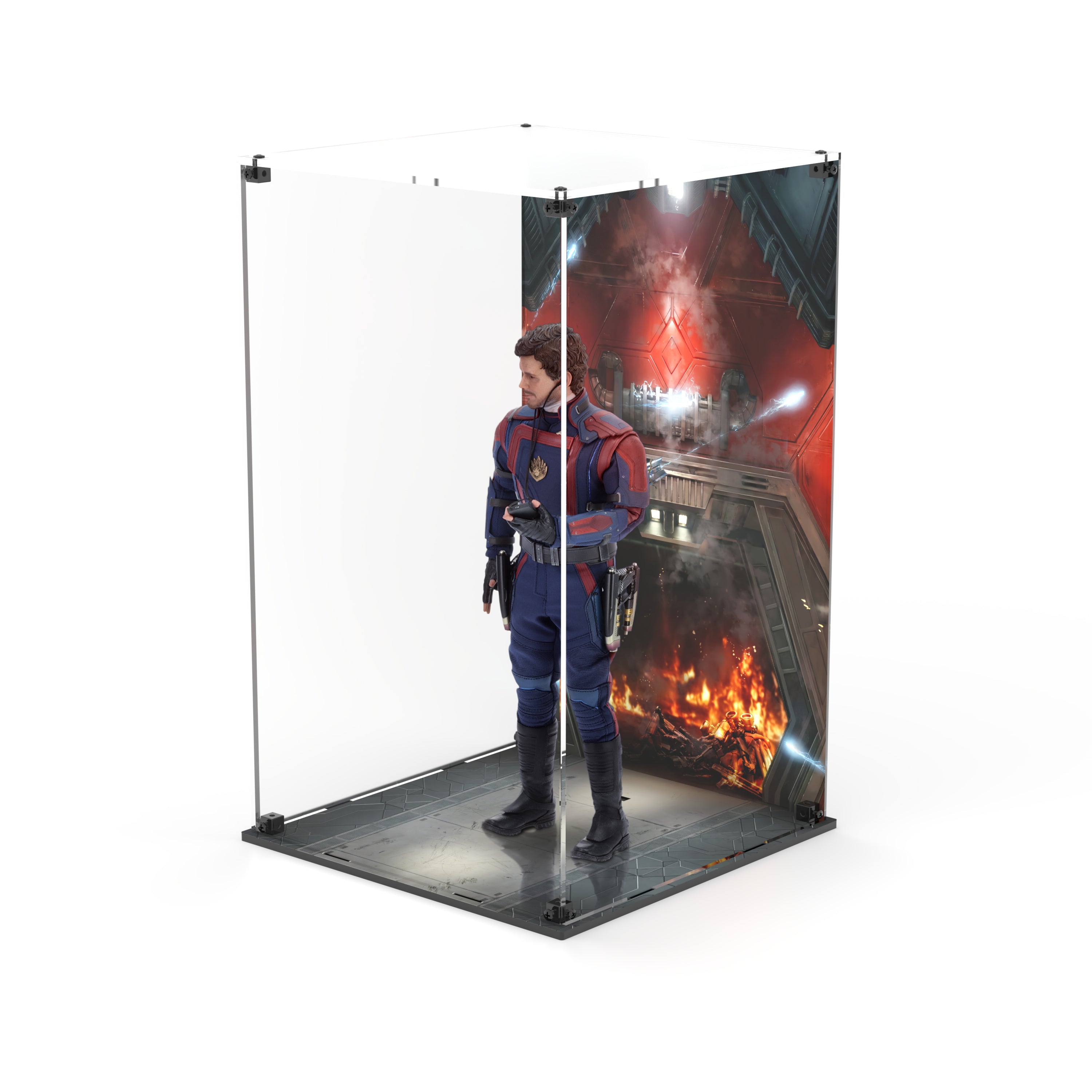 Display Case for Hot Toys MMS709 - Star-Lord