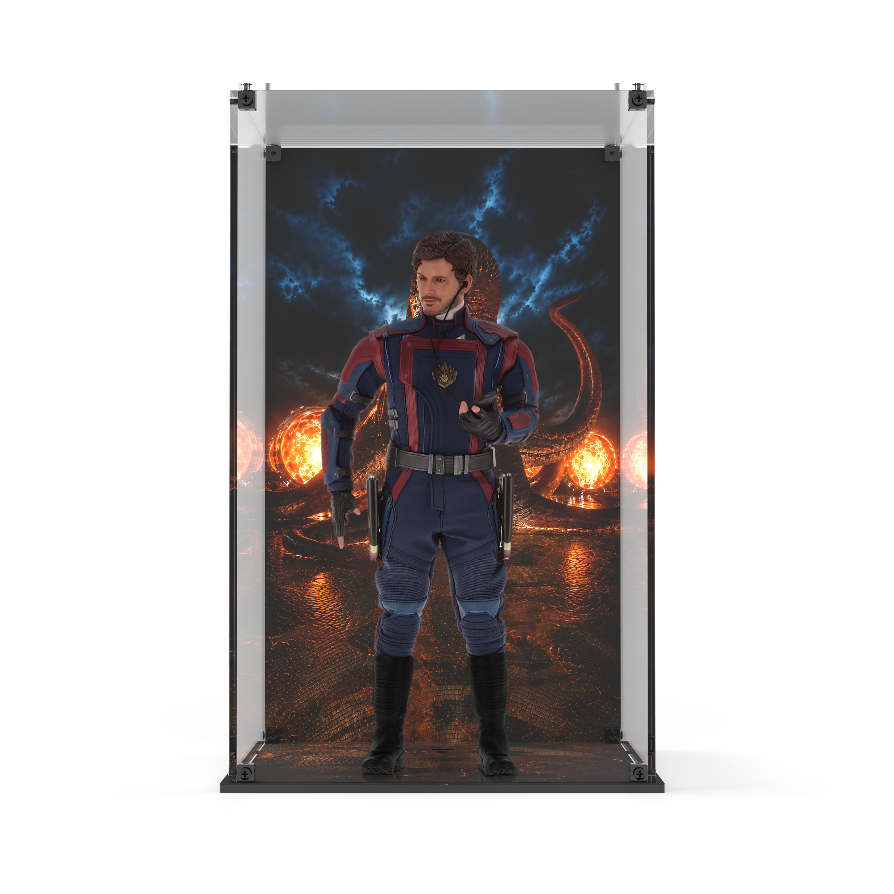 Display Case for Hot Toys MMS709 - Star-Lord