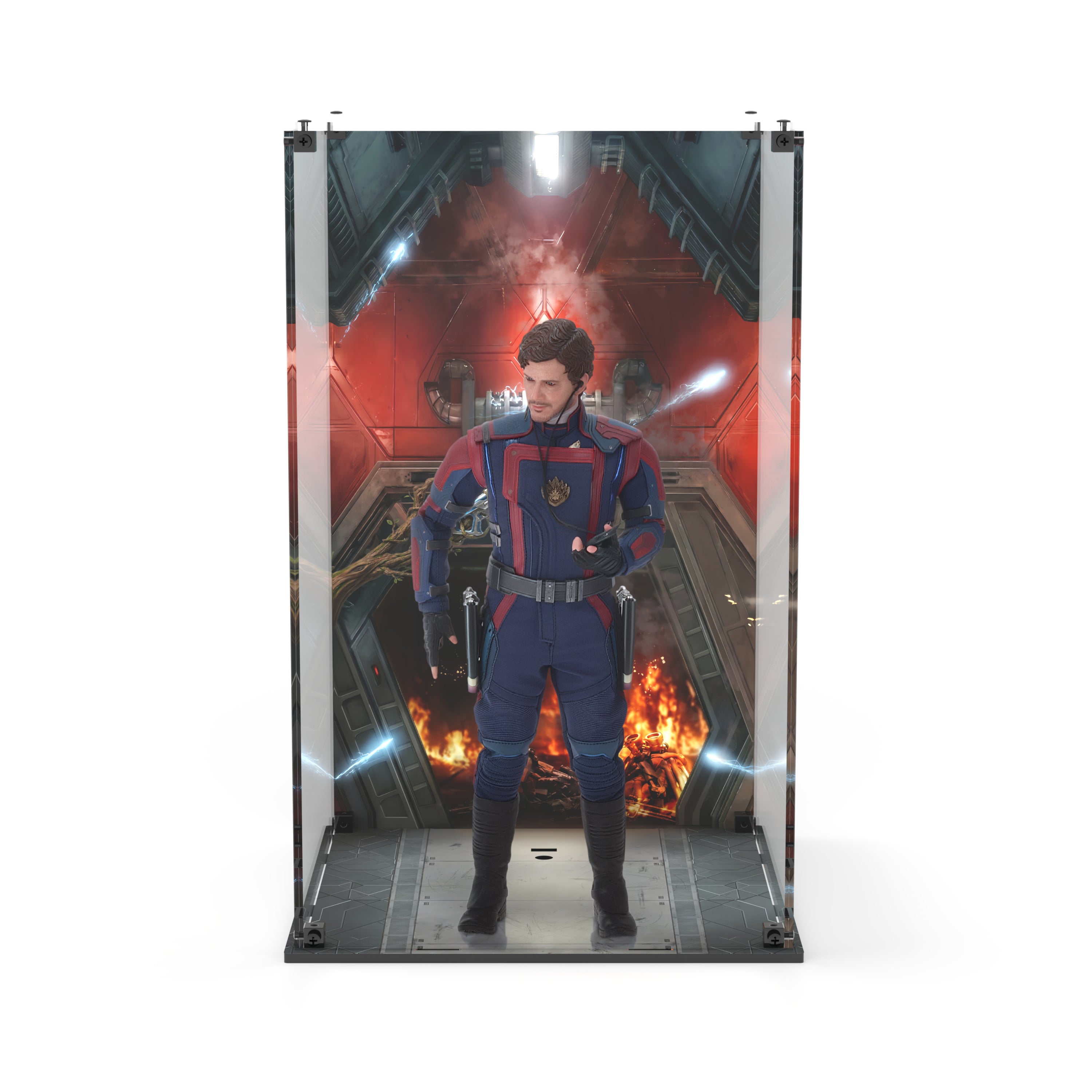 Display Case for Hot Toys MMS709 - Star-Lord