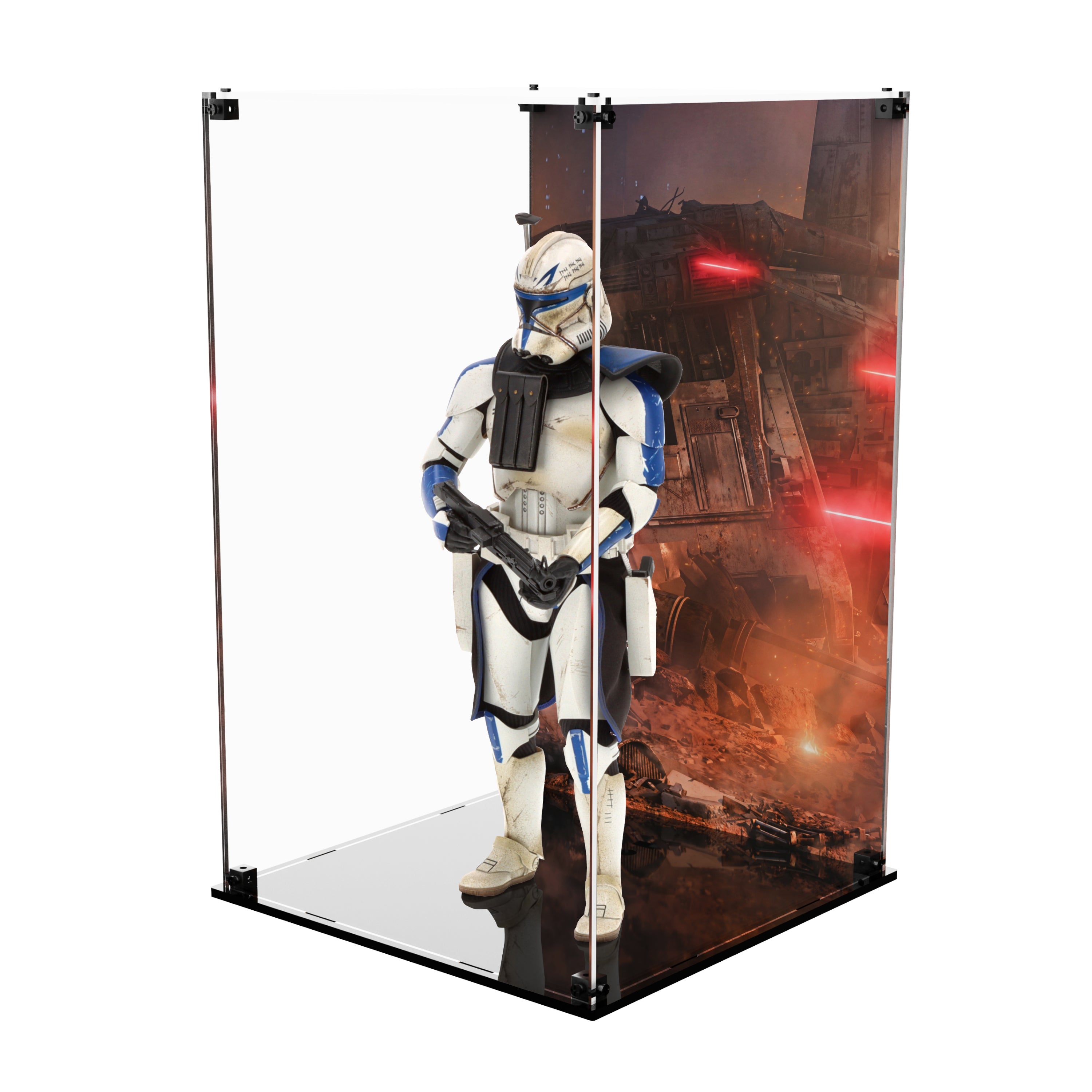 Display Case for Hot Toys TMS119 Star Wars - Captain Rex