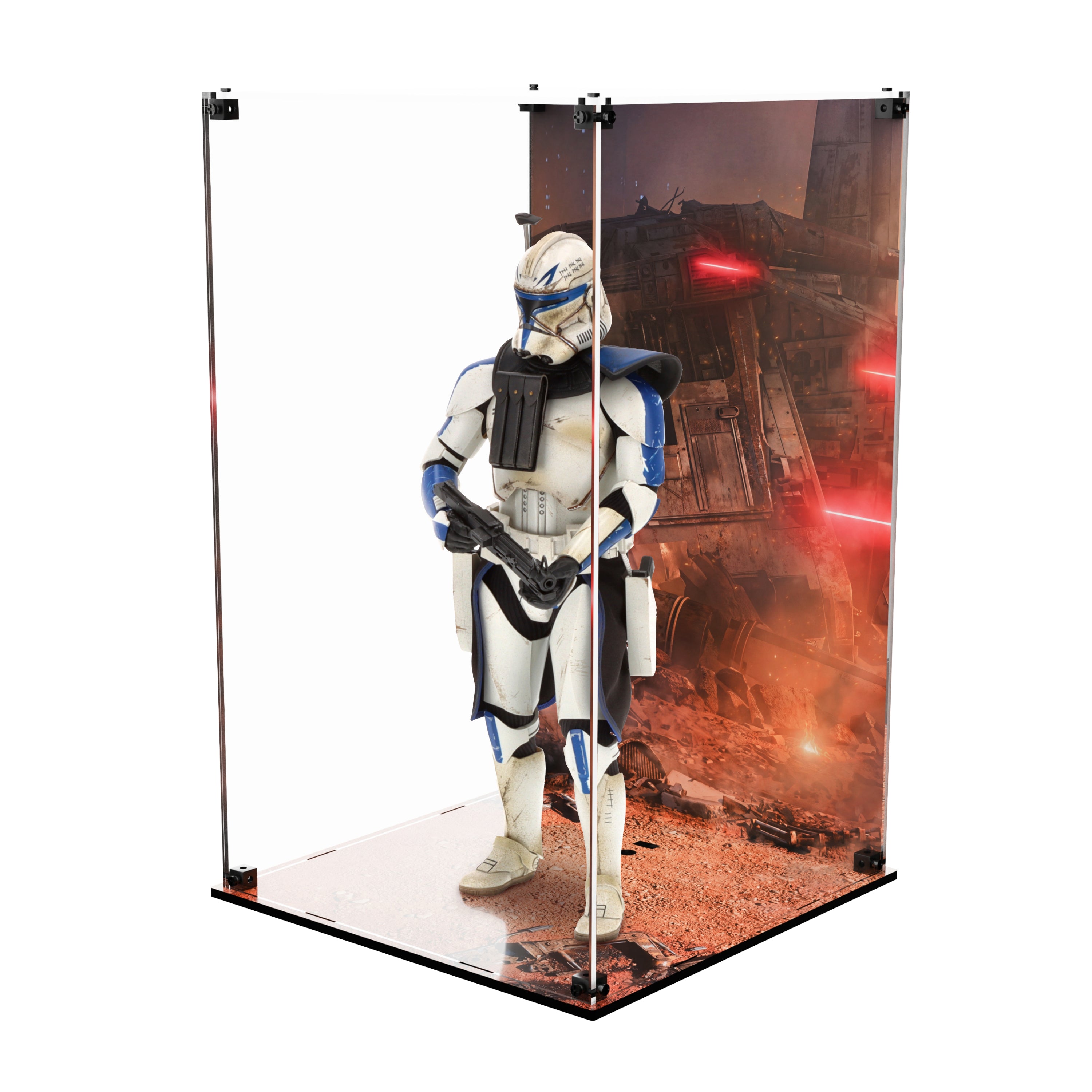 Display Case for Hot Toys TMS119 Star Wars - Captain Rex