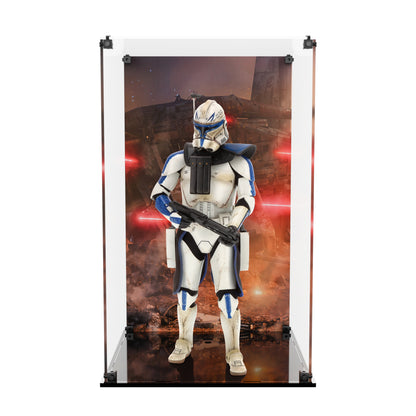 Display Case for Hot Toys TMS119 Star Wars - Captain Rex