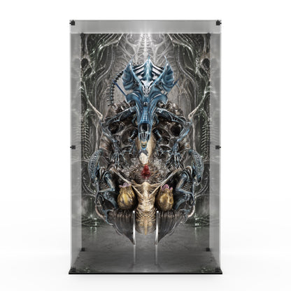 Prime 1 Studio Queen Alien Display Case with Stand