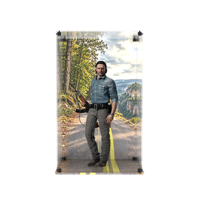 Display Case for INART A024 - The Walking Dead - Rick Grimes