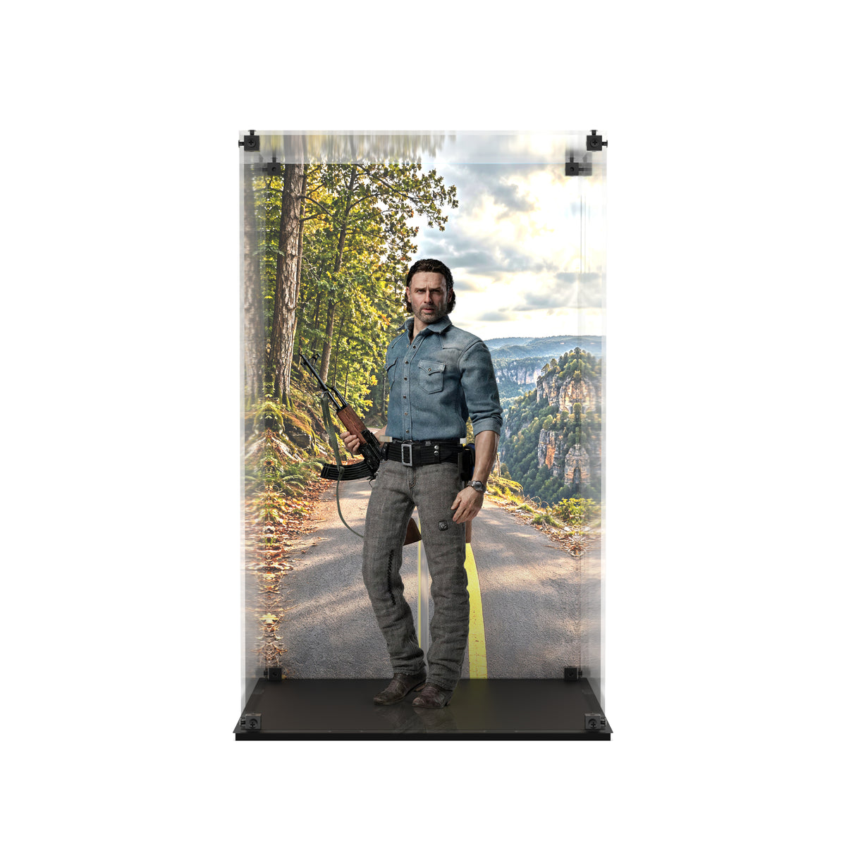 Display Case for INART A024 - The Walking Dead - Rick Grimes