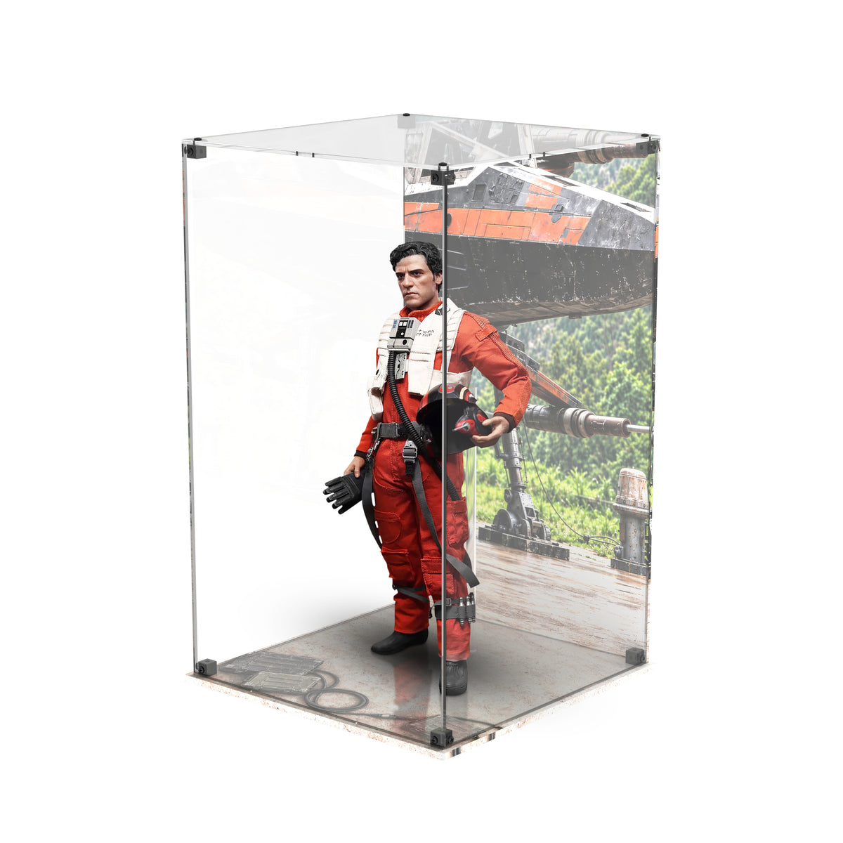 Display Case for Hot Toys MMS806 - Poe Dameron