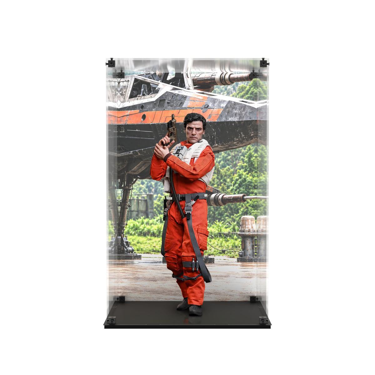 Display Case for Hot Toys MMS806 - Poe Dameron