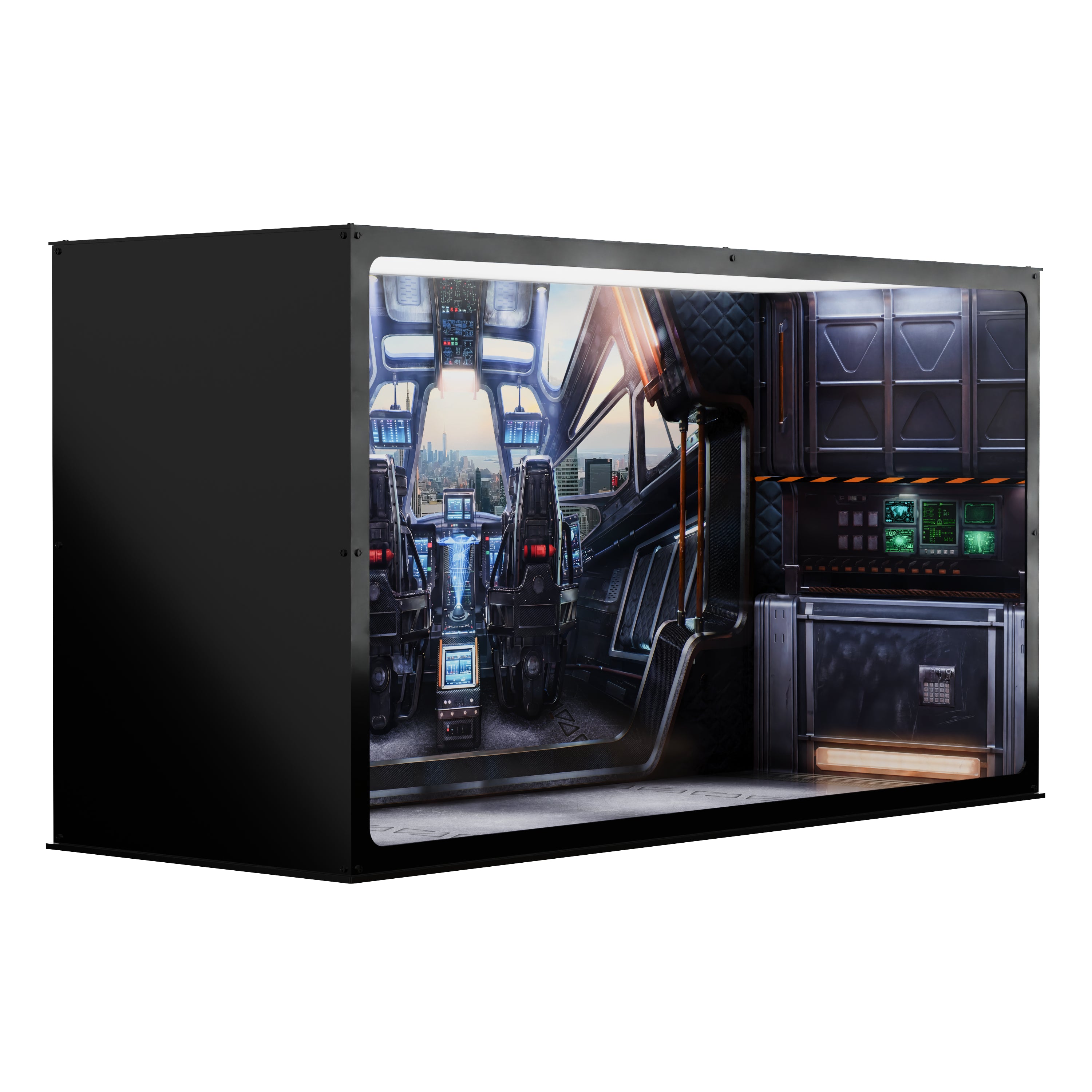 Infinity Display Case - Marvel - Guardians of Galaxy - Quinjet