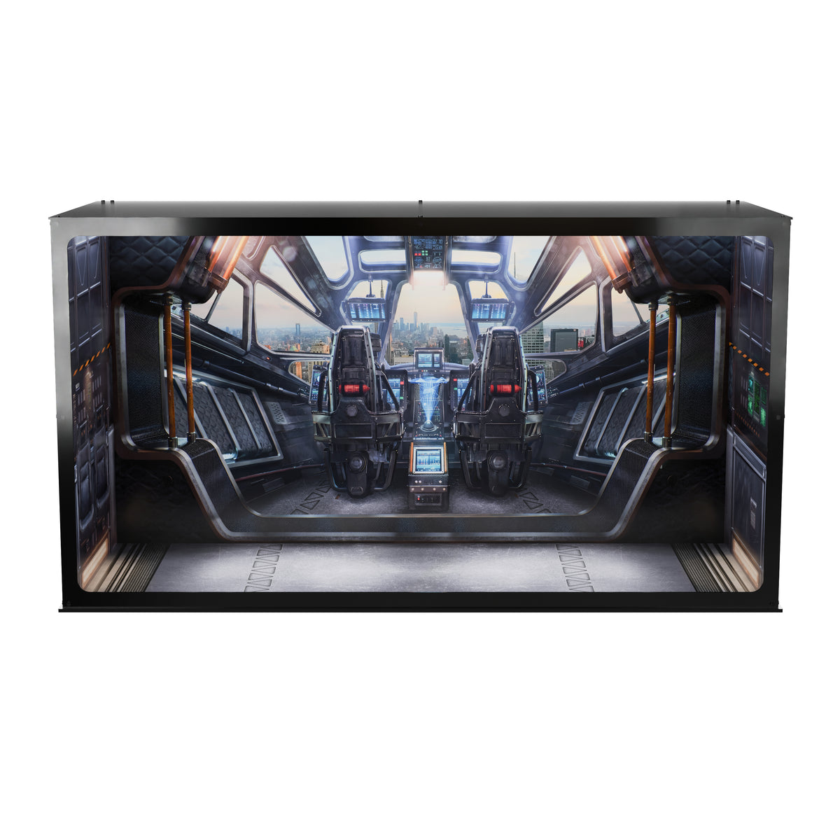 Infinity Display Case - Marvel - Guardians of Galaxy - Quinjet