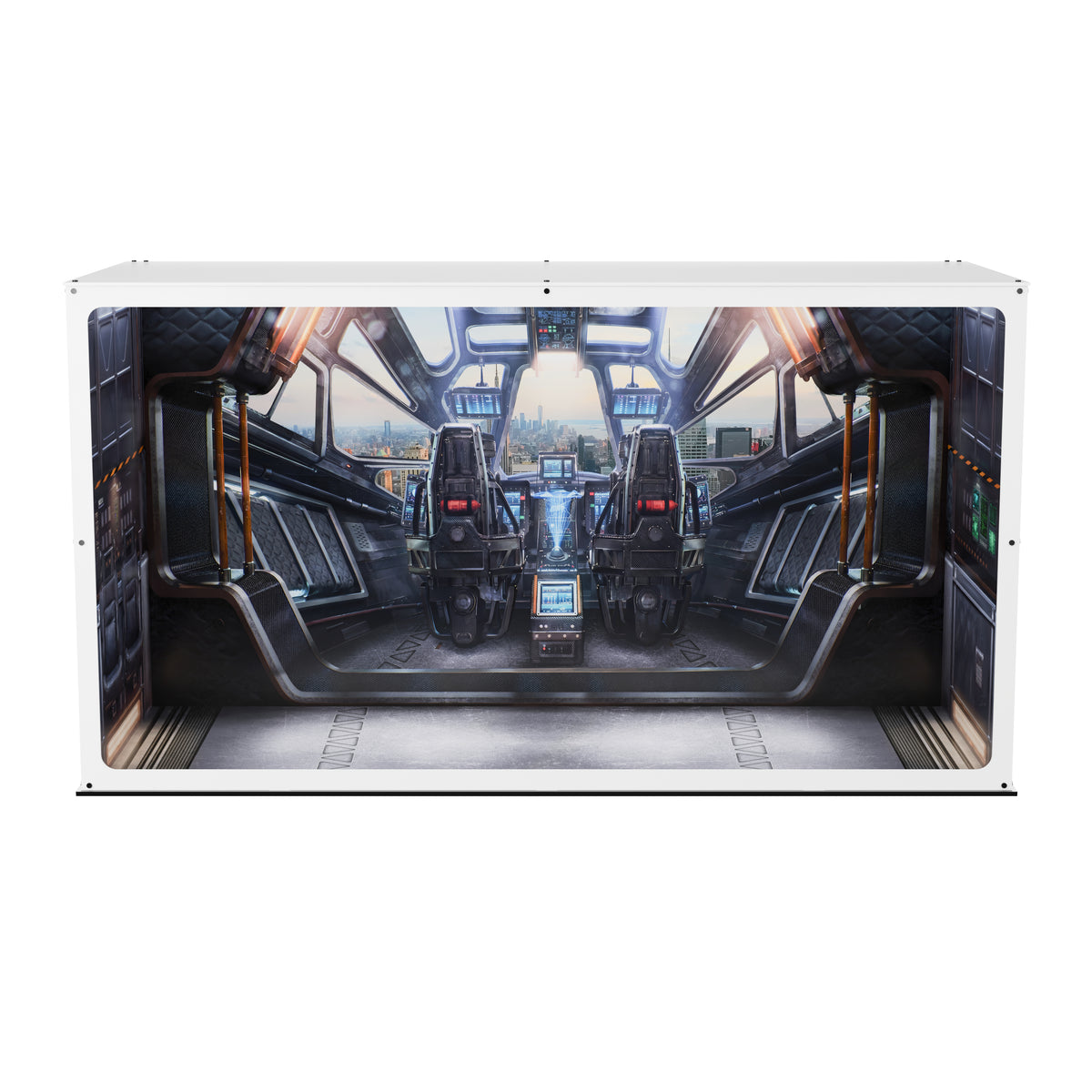 Infinity Display Case - Marvel - Guardians of Galaxy - Quinjet
