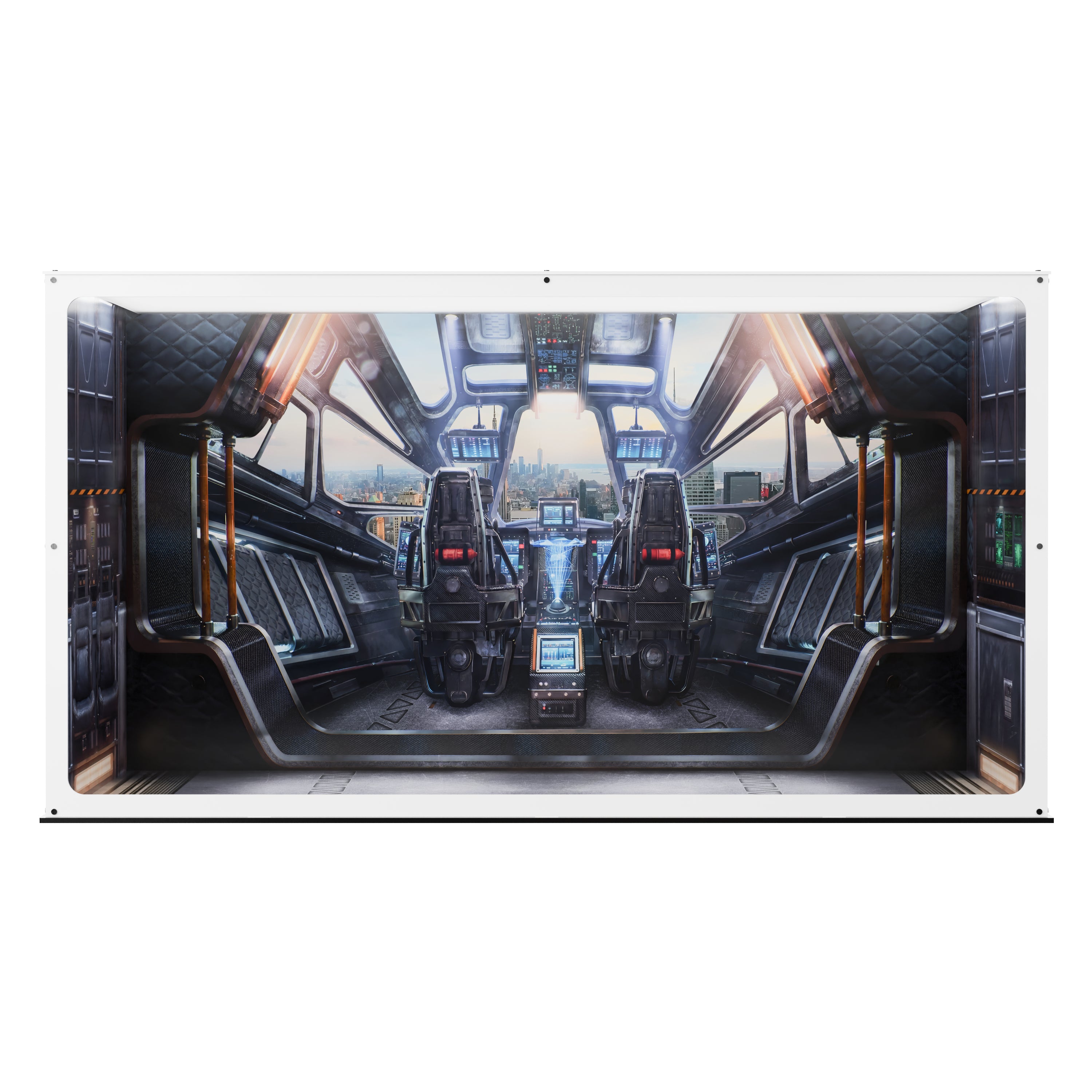 Infinity Display Case - Marvel - Guardians of Galaxy - Quinjet