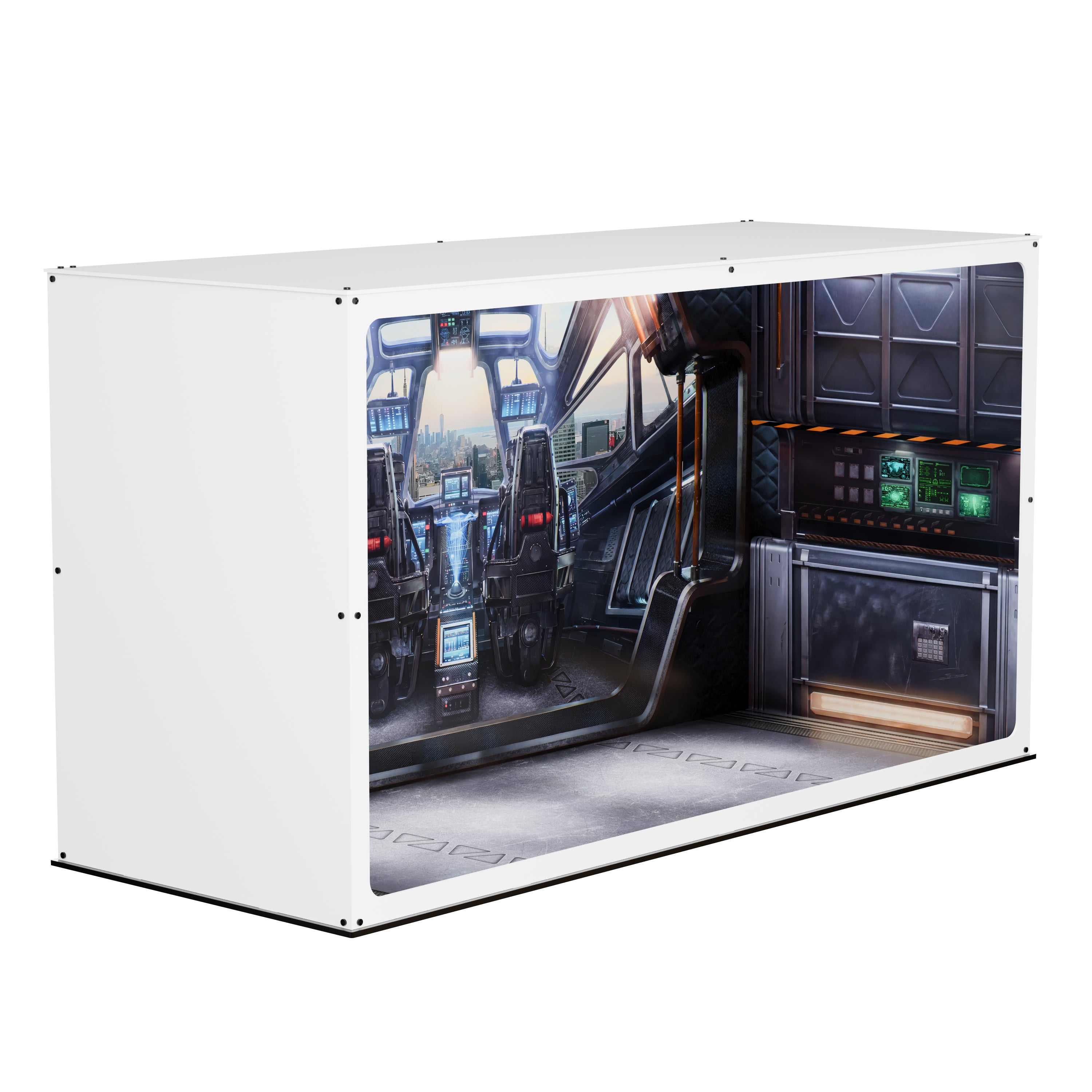 Infinity Display Case - Marvel - Guardians of Galaxy - Quinjet