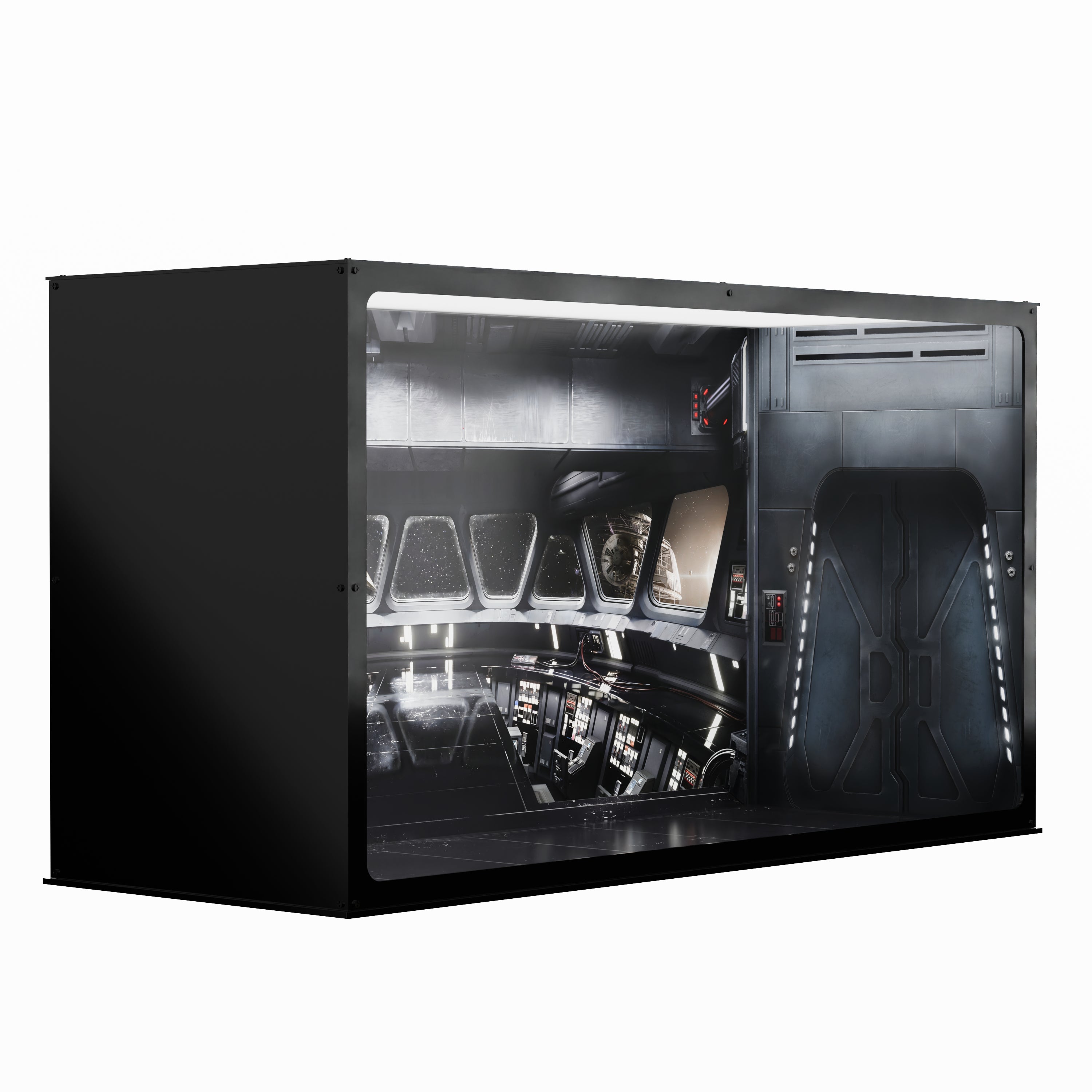 Infinity Display Case - Star Wars - Imperial Star Destroyer Bridge - Inspired Edition