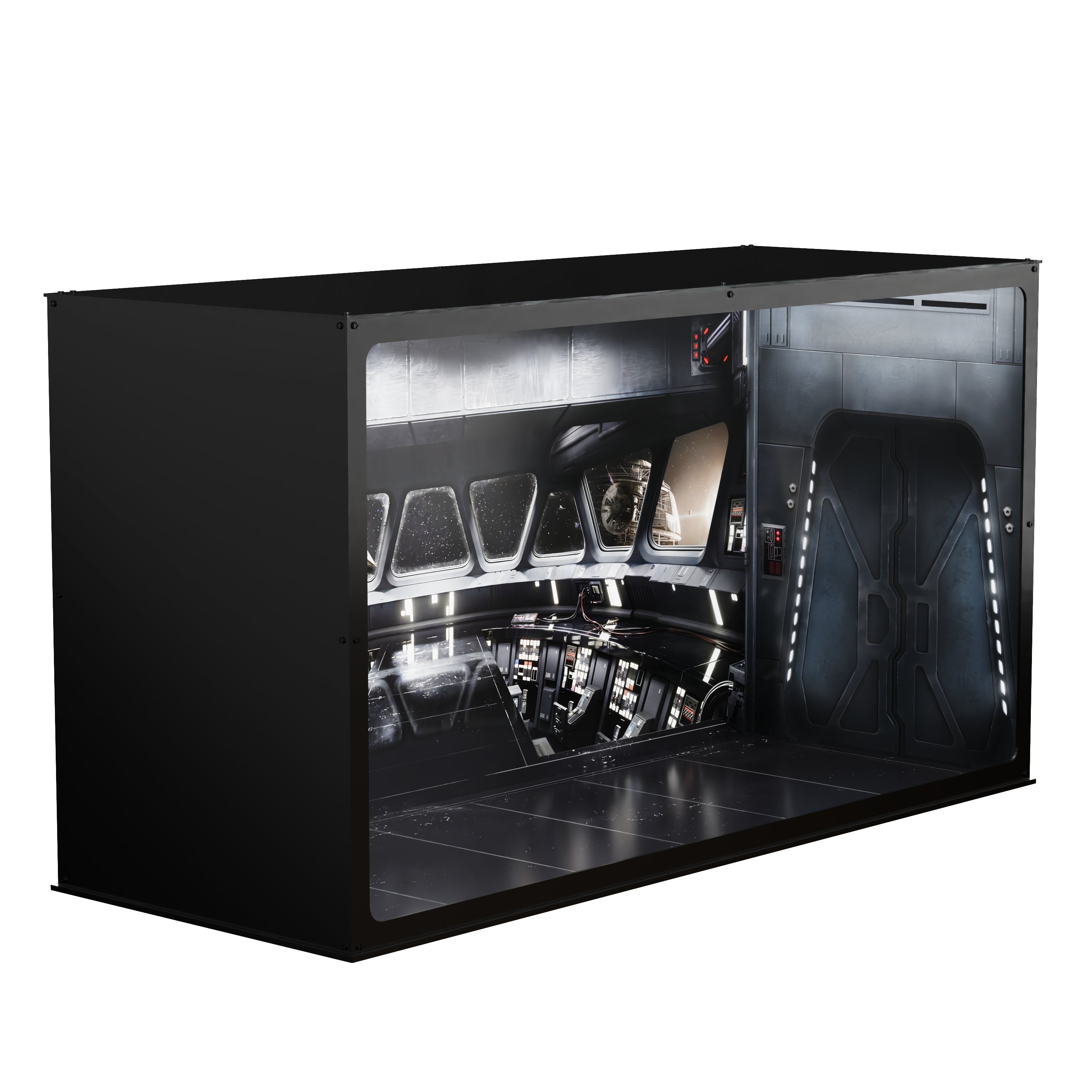 Infinity Display Case - Star Wars - Imperial Star Destroyer Bridge - Inspired Edition