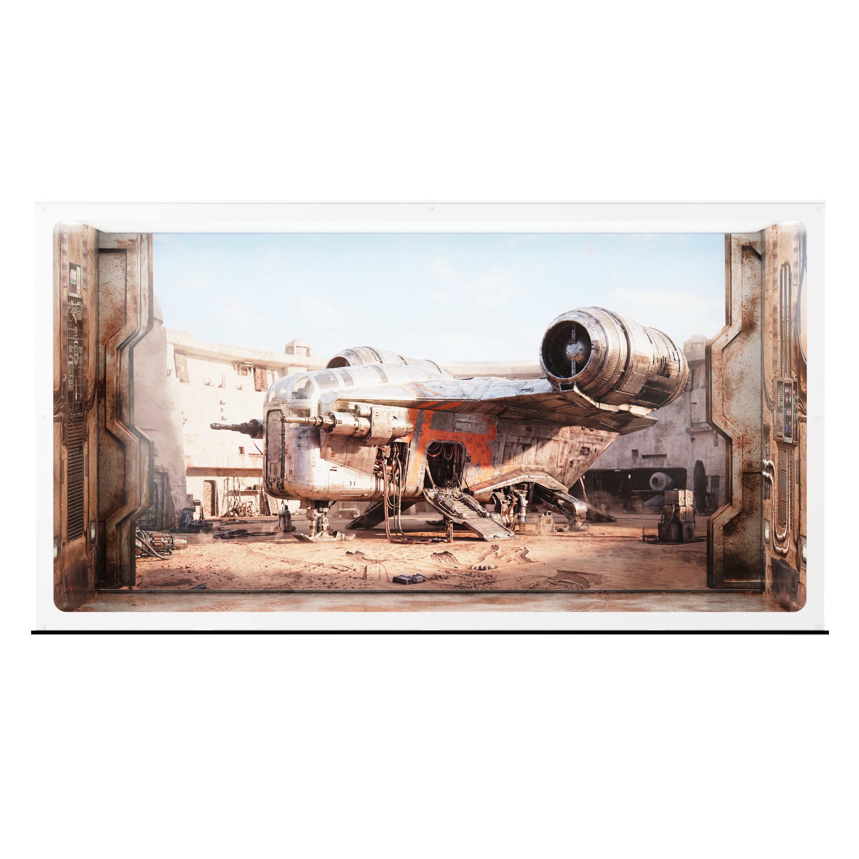 Infinity Display Case - Mandalorian - Razor Crest