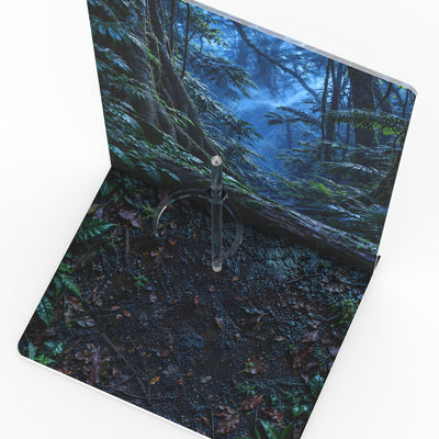 Predator 2.0 printed display stand - Jungle, top view of printed base and support