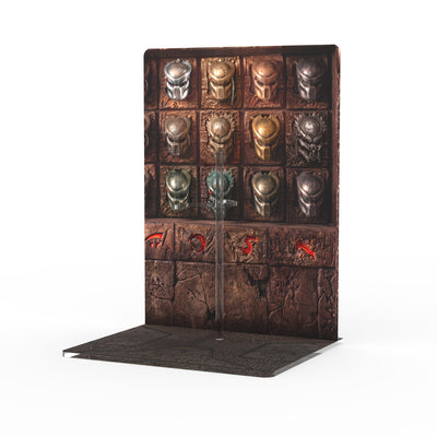 Predator 2.0 printed display stand - Trophy Room, opposite angled view of empty stand