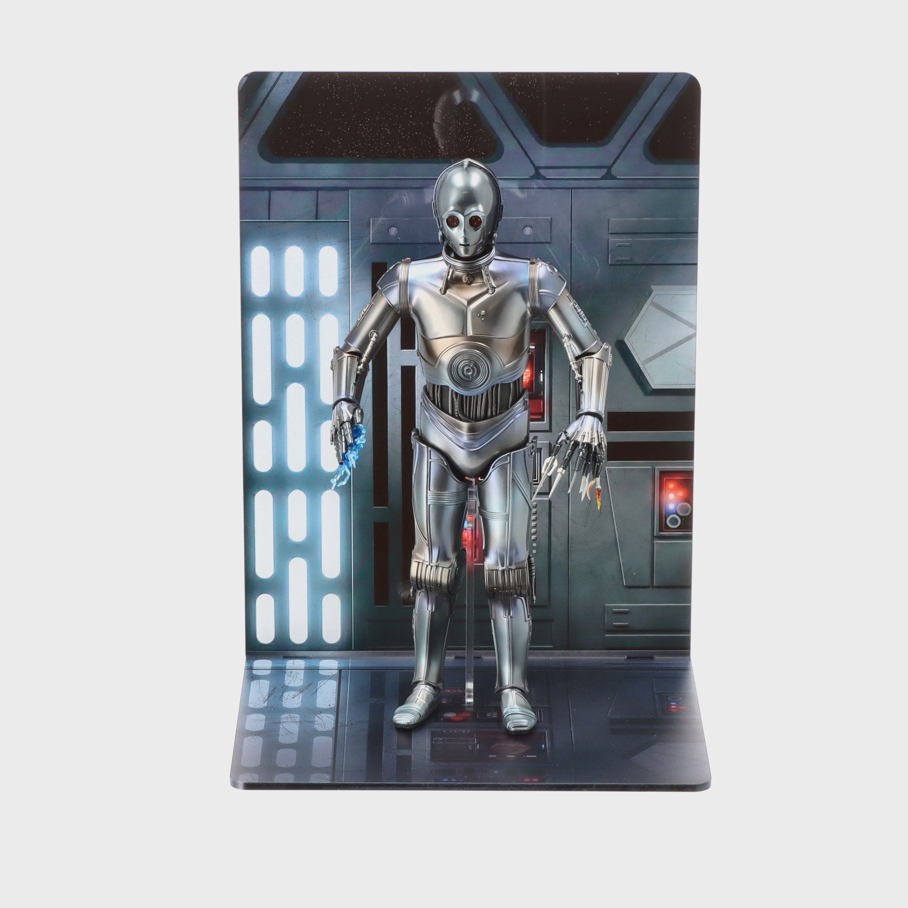 Load video: Display Stand for Hot Toys CMS016D58 Star Wars 0-0-0