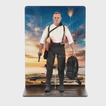 Display Stand for Hot Toys No Time To Die 007 James Bond